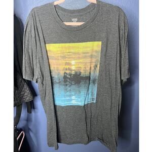 Vans Graphic T-Shirt Sunset Photo Tee XL